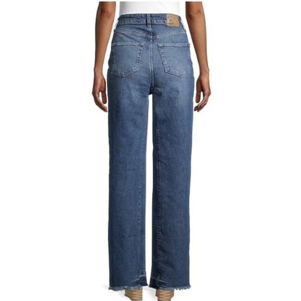 NWT Free People Relaxed Straight Slouch‎ Jeans